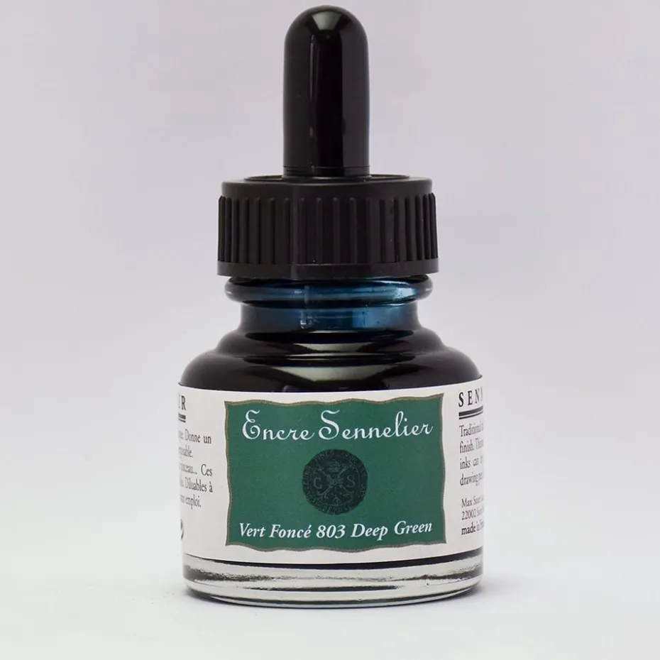 Sennelier Ink 30ml – 803 Deep Green