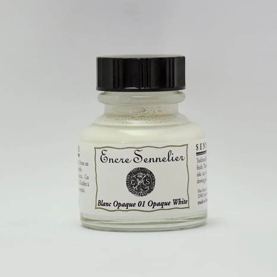Sennelier Ink 30ml – 001 Opaque White