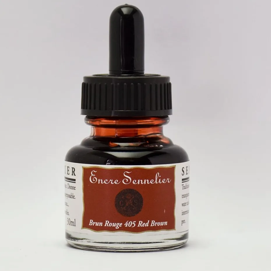 Sennelier Ink 30ml – 405 Red Brown