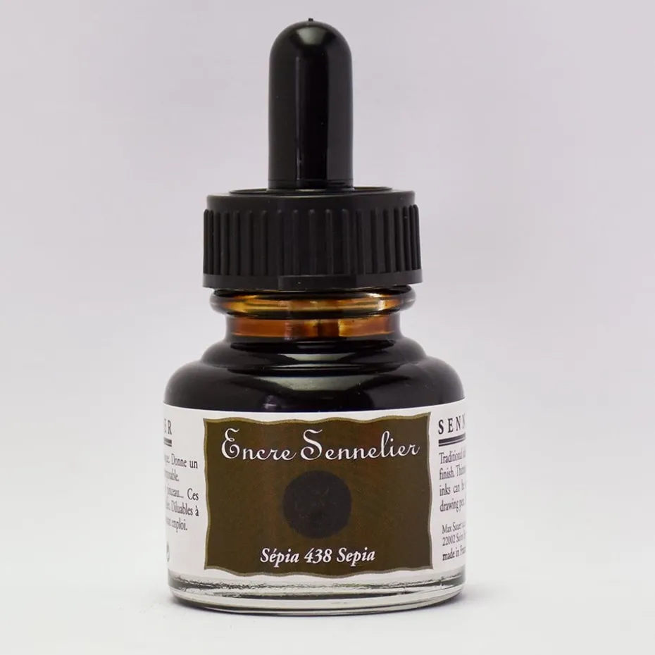Sennelier Ink 30ml – 438 Sepia