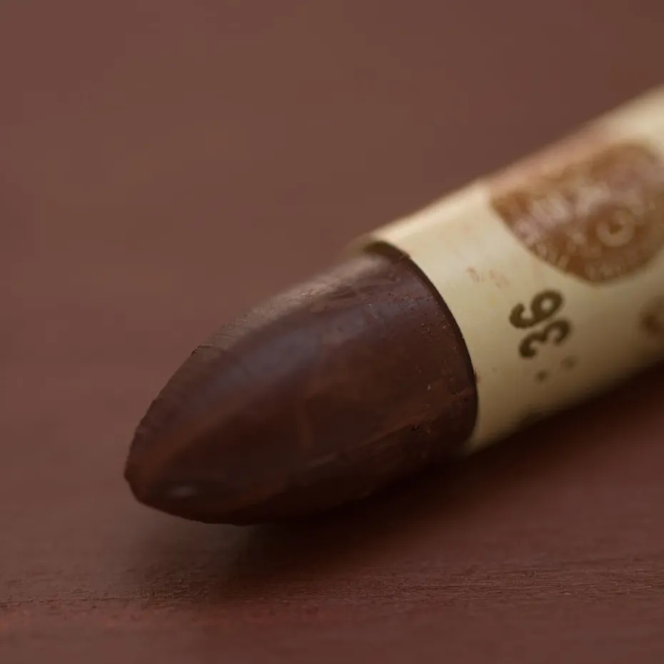Sennelier Oljepastell – 36 Burnt Sienna