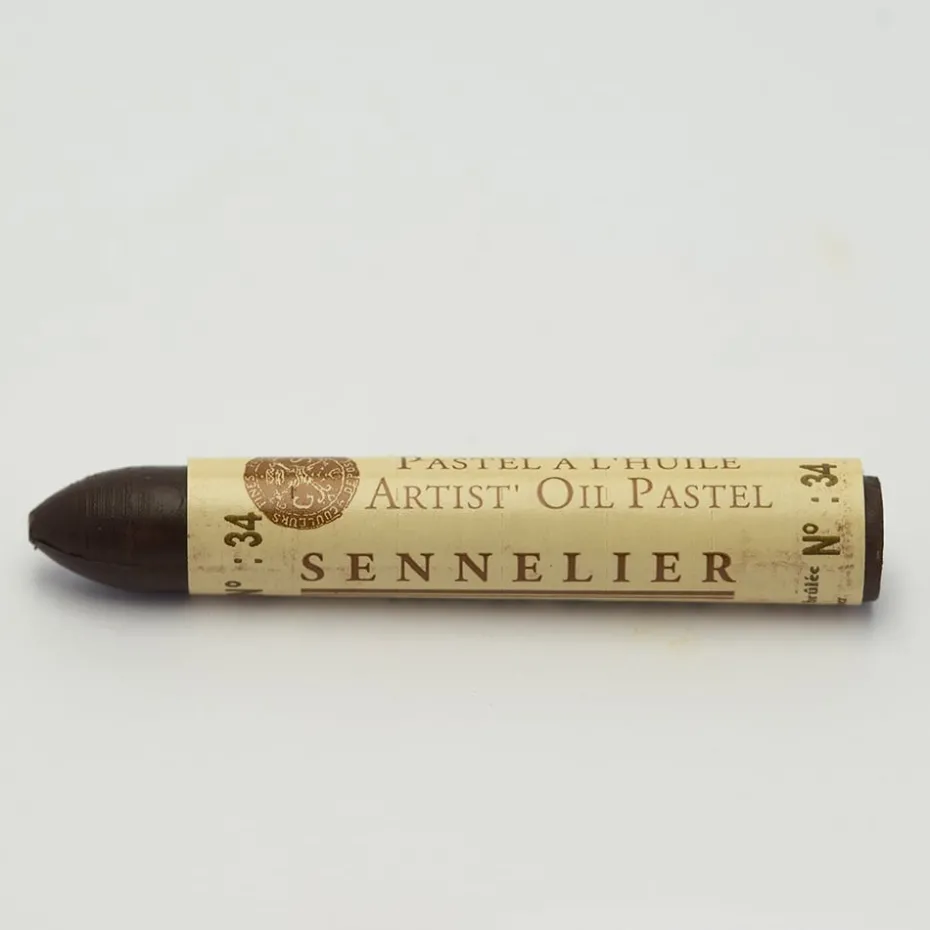 Sennelier Oljepastell – 34 Burnt Umber
