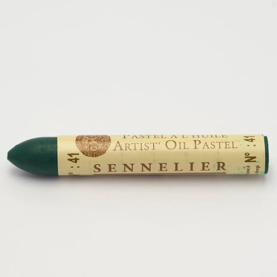 Sennelier Oljepastell – 41 Cinnabar Green Deep