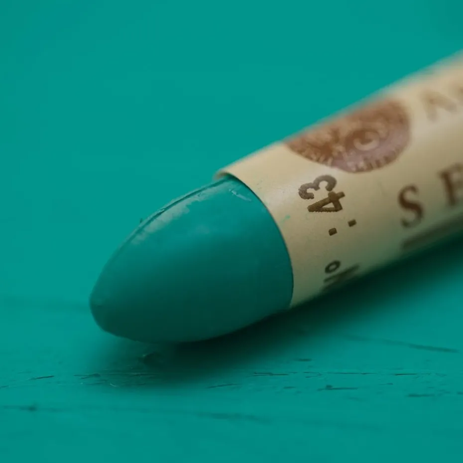 Sennelier Oljepastell – 43 Cobalt Green Light