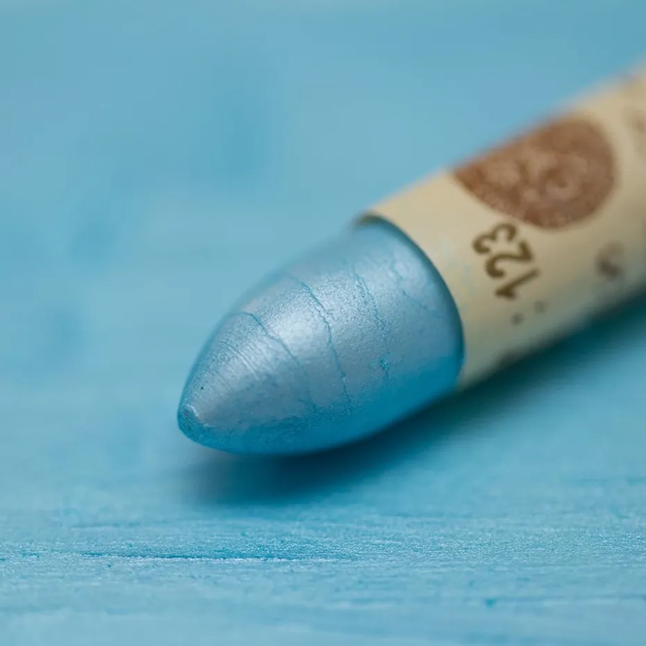 Sennelier Oljepastell – 123 Iridescent Transparent Blue