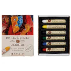 Sennelier Oljepastell Sett 6stk – Discovery