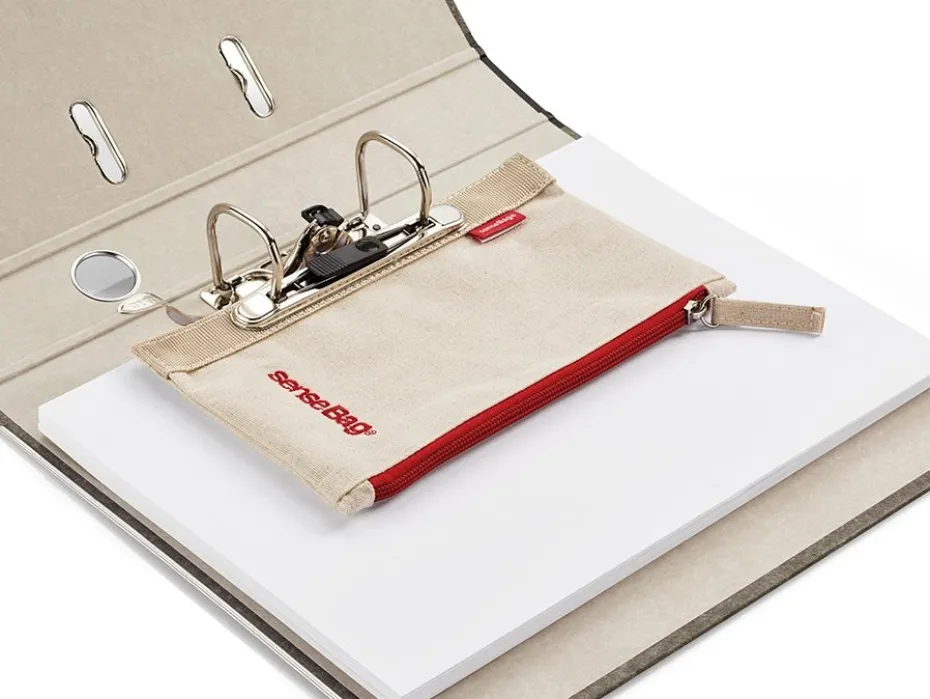 SenseBag Pennal til perm – Krem