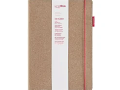 SenseBook RED RUBBER – 20,5×28,5cm – Linjer
