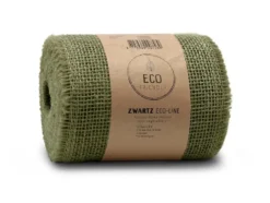 Sizo Jute Sizoband 15cm x 10m – 6690 Olive / Olivengrønn