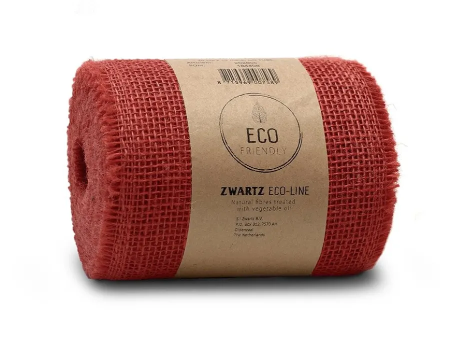 Sizo Jute Sizoband 15cm x 10m – 3500 Rød