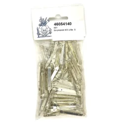 Smykkenål 405 avlang u/lås 40mm 100stk – Sølvfarget