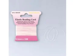 Smykkestrikk – 0,3mm x 10m – Hvit