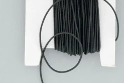 Smykkestrikk – 1mm x 25m – Sort