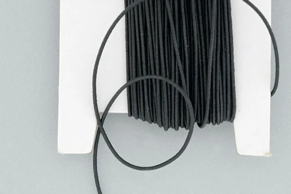 Smykkestrikk – 1mm x 25m – Sort