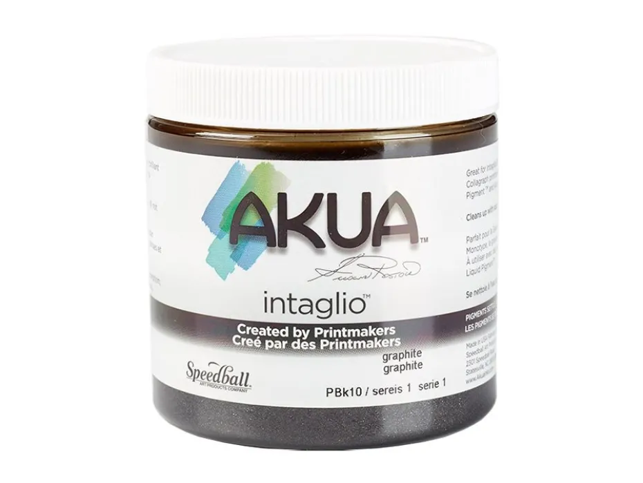 Speedball AKUA Intaglio ink 237ml – Graphite gray