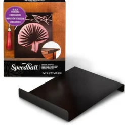 Speedball Block Print Linotrykk – Inking plate Metallplate