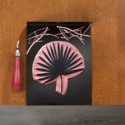 Speedball Block Print Linotrykk – Inking plate Metallplate
