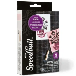 Speedball Block Print Linotrykk Sett – Speedy Carve Kit