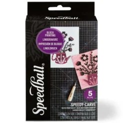 Speedball Block Print Linotrykk Sett – Speedy Carve Kit