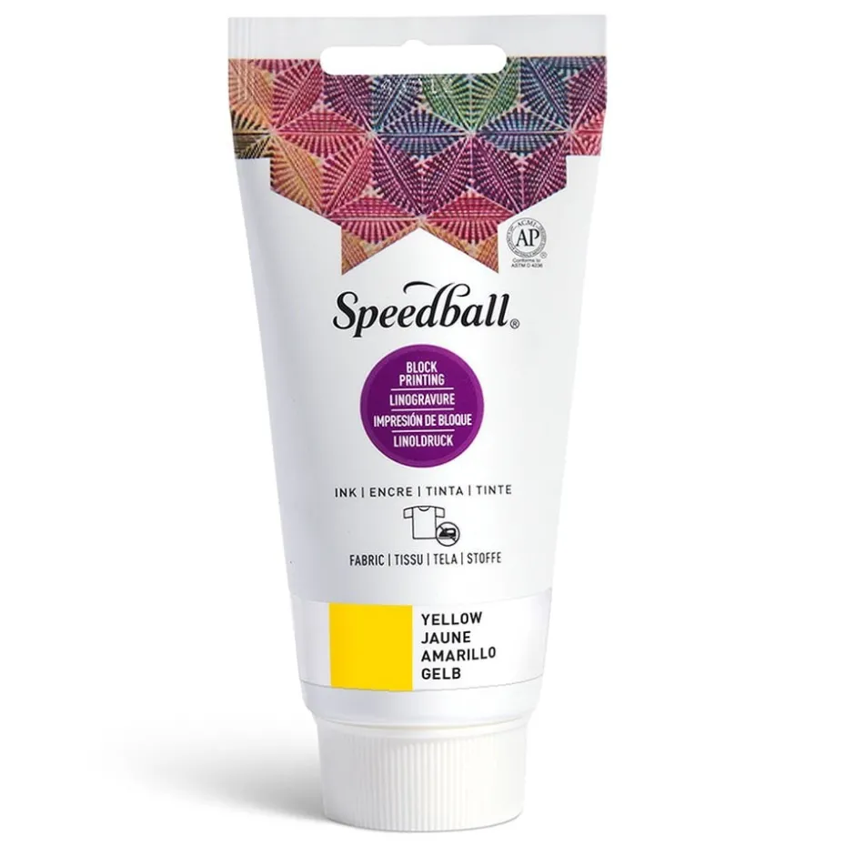 Speedball Fabric Block Ink 75ml – 3575 Gul