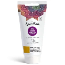 Speedball Fabric Block Ink 75ml – 3583 Metallic gull