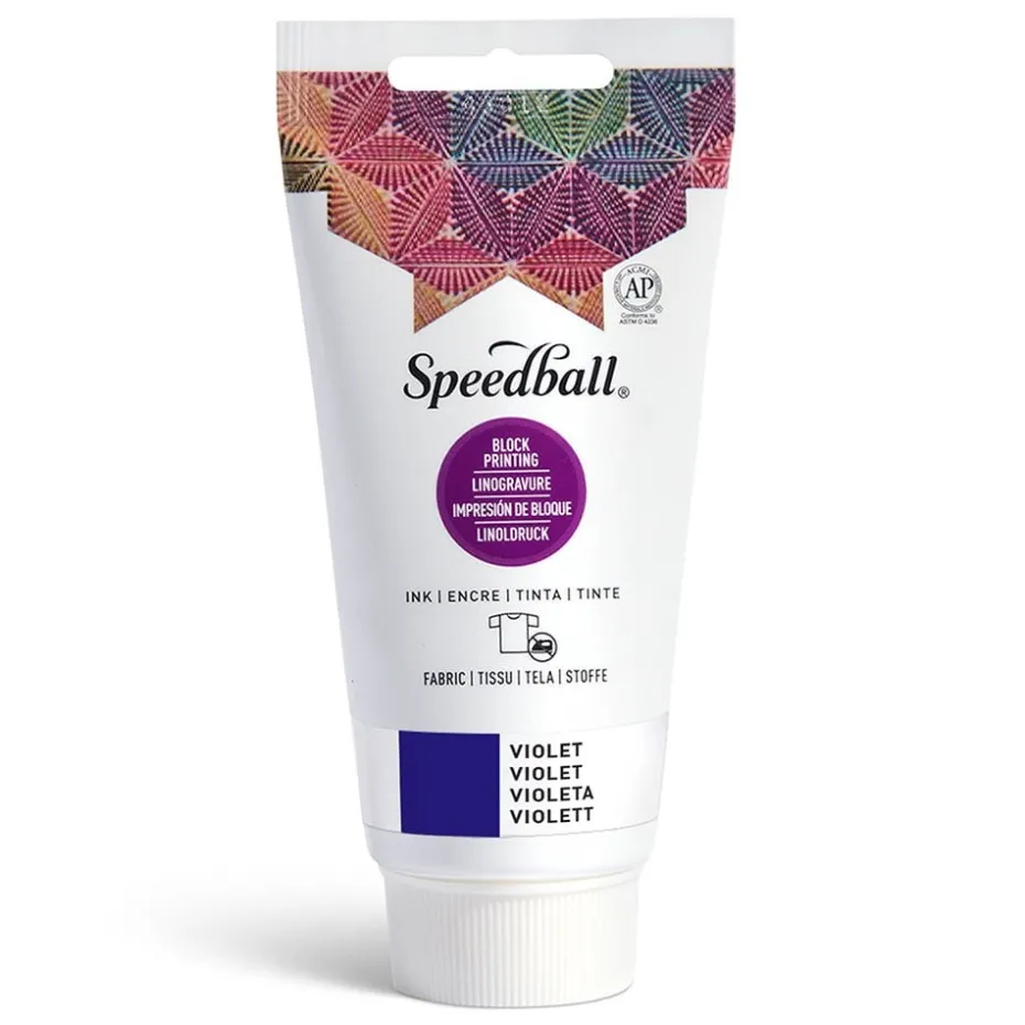 Speedball Fabric Block Ink 75ml – 3578 Fiolett