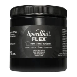Speedball FLEX Fabric Screen ink 237ml – Ebony (sort)