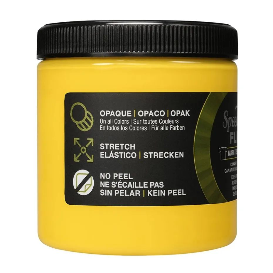 Speedball FLEX Fabric Screen ink 237ml – Canary (gul)