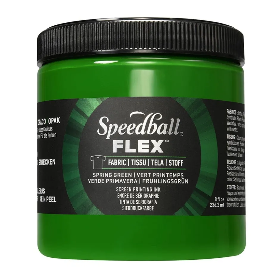 Speedball FLEX Fabric Screen ink 237ml – Spring Green