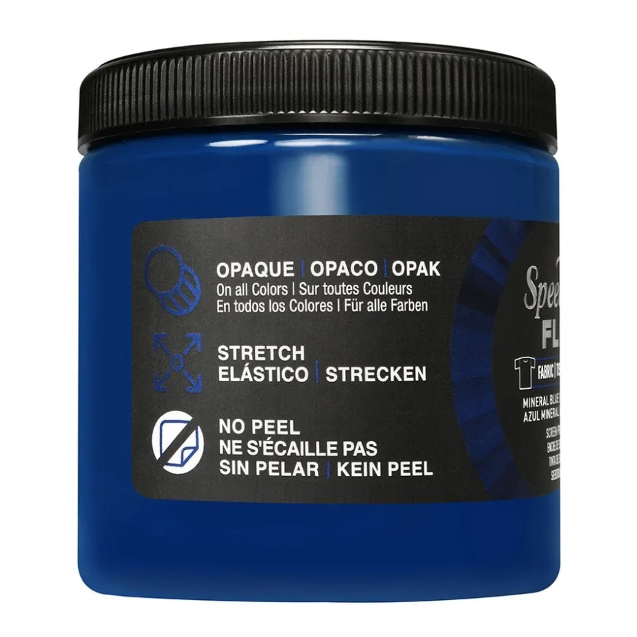 Speedball FLEX Fabric Screen ink 237ml – Mineral Blue