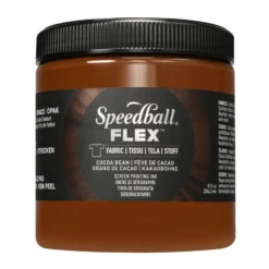 Speedball FLEX Fabric Screen ink 237ml – Cocoa bean (brun)
