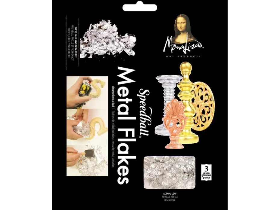 Speedball Metal Flakes 3 g – Imitation Silver
