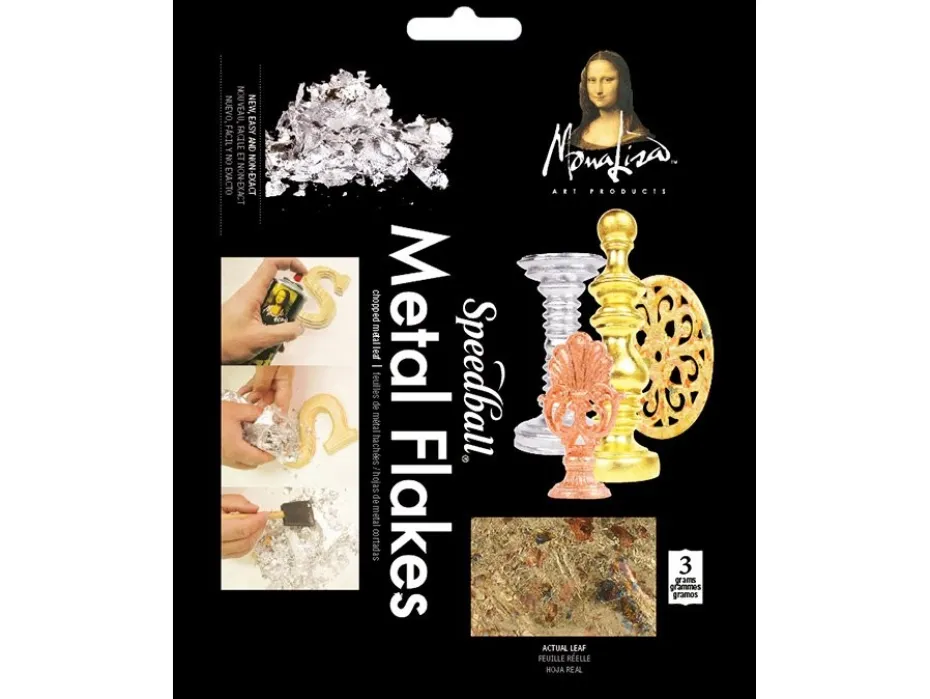 Speedball Metal Flakes 3 g – Variegated Mix