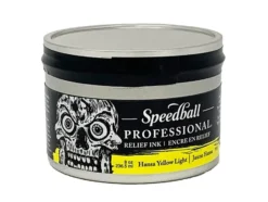 Speedball Pro Relief Ink – 8oz Hansa yellow light 237ml
