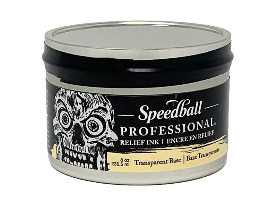 Speedball Pro Relief Ink – 8oz Transparent Base 237ml