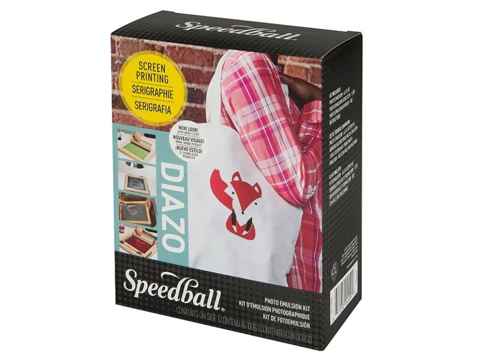 Speedball Screen Print – DIAZO Photo Emulsion Sett