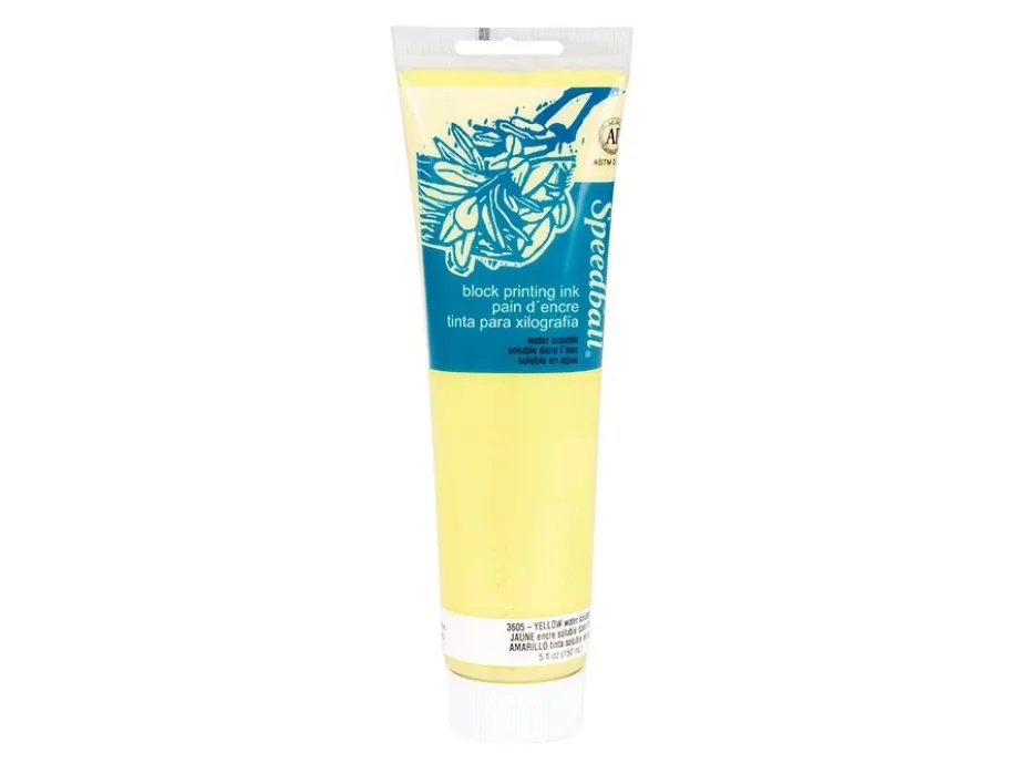 Speedball Watersoluble Block Ink 150ml – 3605 Yellow