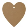 Staz Tags Hjerte 72x77mm 20stk – 20 Kraft
