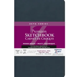 Stillman & Birn Zeta Skissebok Soft – 270g 26ark – A5