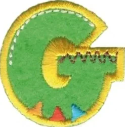 Strykemerke – Alfabet G 5stk