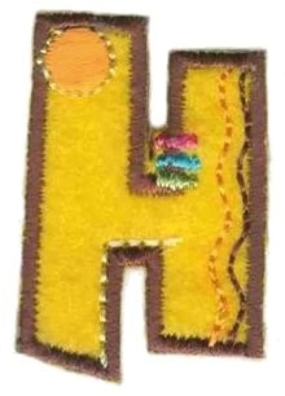 Strykemerke – Alfabet H 5stk