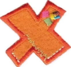 Strykemerke – Alfabet X 5stk