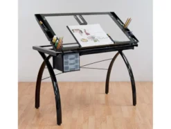 Studio Designs Futura Craft Station – Black/Clear