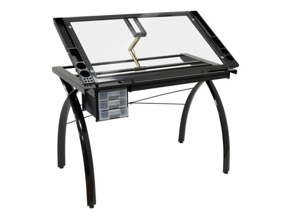 Studio Designs Futura Craft Station – Black/Clear