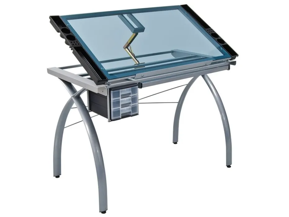 Studio Designs Futura Craft Station – Silver/Blue