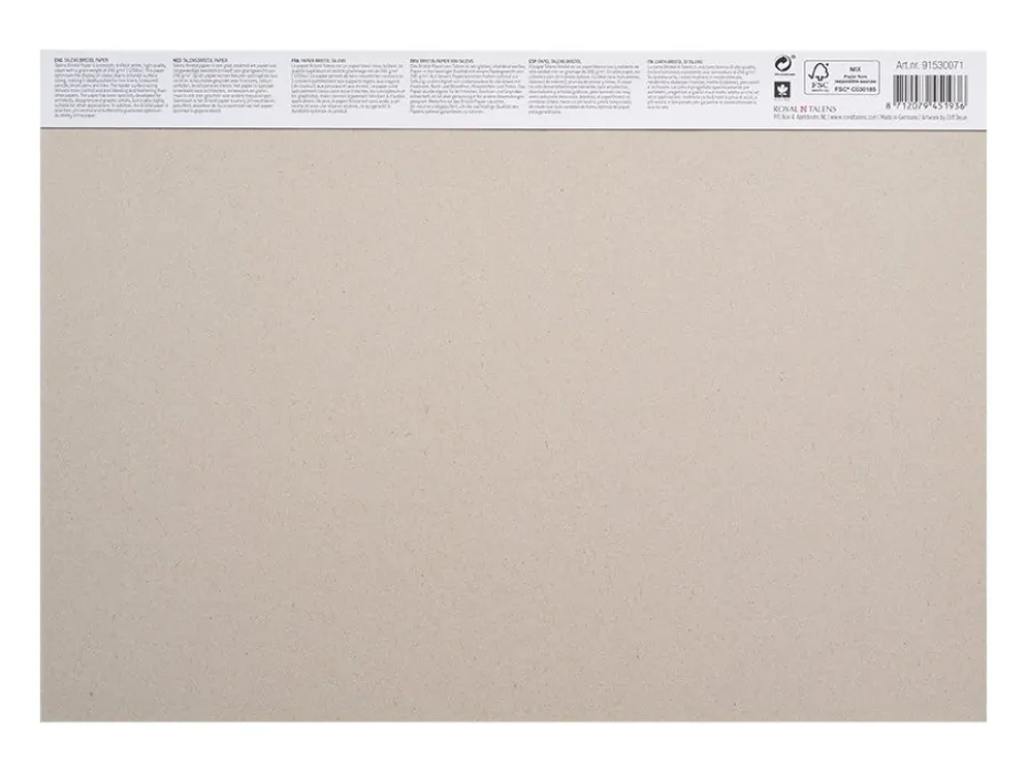 Talens Bristol Pad Tusjblokk 246g 20ark – A3