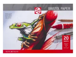 Talens Bristol Pad Tusjblokk 246g 20ark – A4