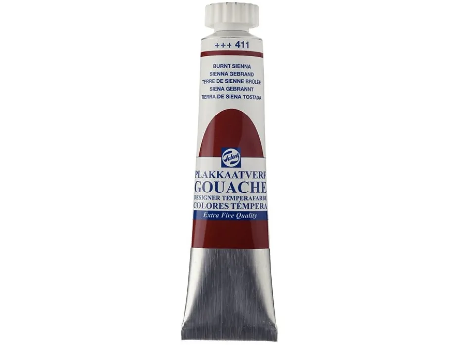 Talens Designer Gouache 20ml – 411 Burnt sienna