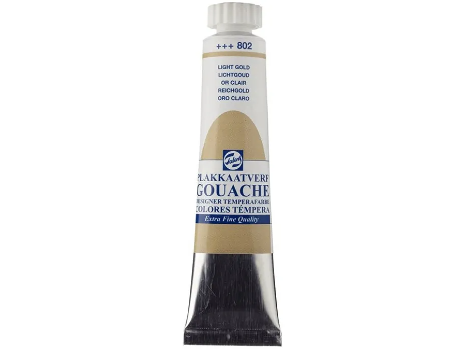 Talens Designer Gouache 20ml – 802 Light gold