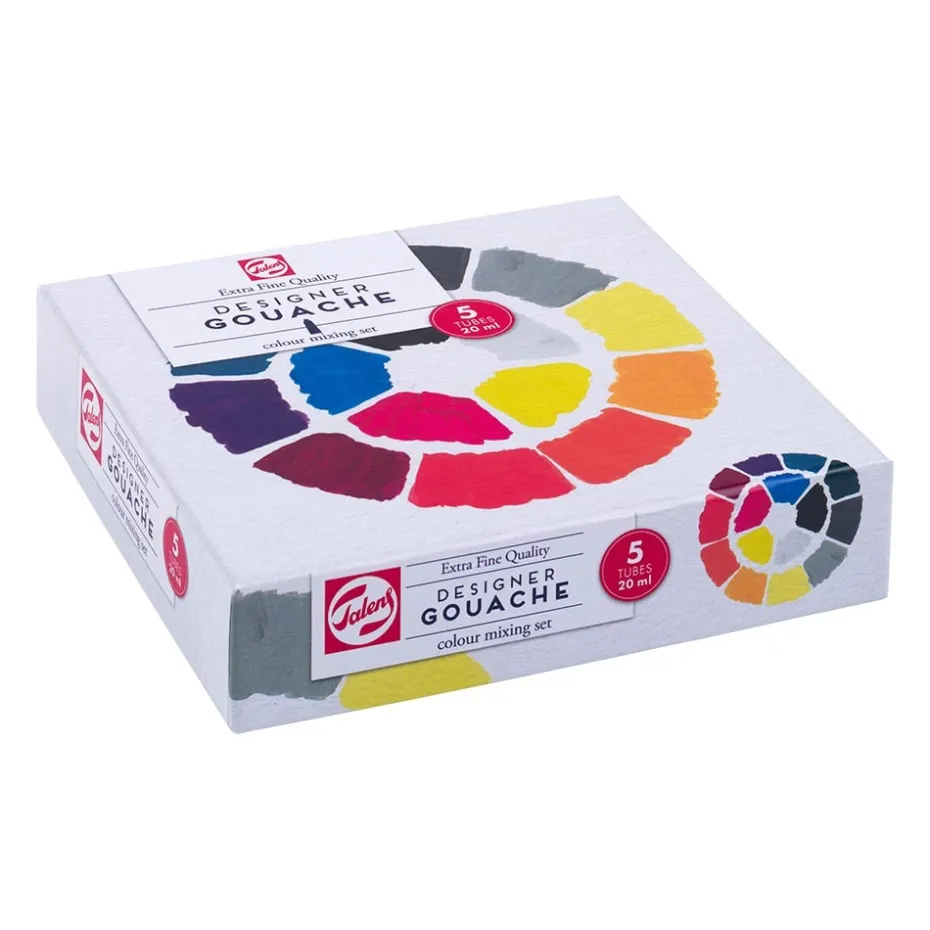 Talens Designer Gouache 20ml – Mixing Sett – 5stk